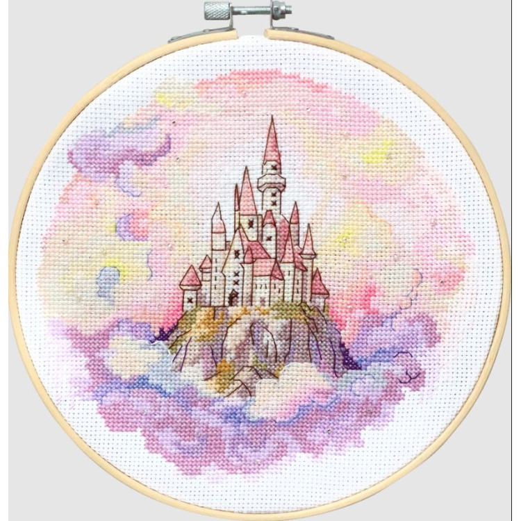 Cross-stitch kit "Kingdom in the Sky" 18 х 18 cm AAH-323
