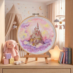 Cross-stitch kit "Kingdom in the Sky" 18 х 18 cm AAH-323