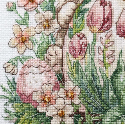 Cross-stitch kit "Easter bunny waiting" 17 х 24 cm AAH-316