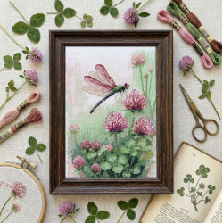 Cross-stitch kit "Sweet clover" 18 х 26 cm AAH-313