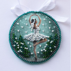 Decoration kit "Ballet of the Winter Night" 13.2х6.6 cm AABT-067