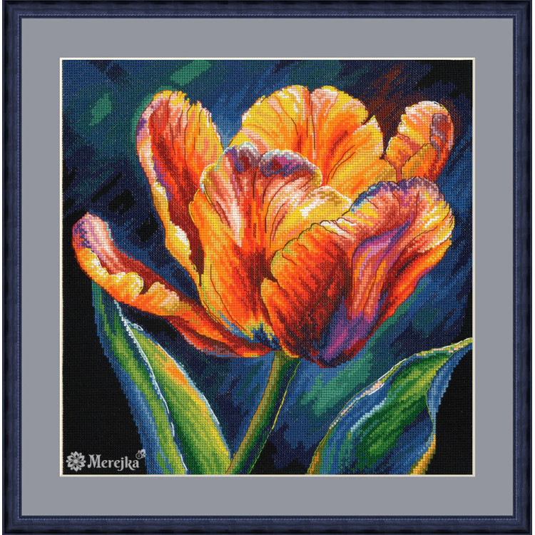 Cross stitch kit "Spring Awakening. Vibrance" 27 x 27 cm SK299