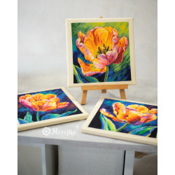 Cross stitch kit "Spring Awakening. Vibrance" 27 x 27 cm SK299