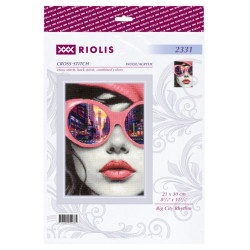 Cross Stitch Kit "Big City Rhythm" 21x30 cm SR2331