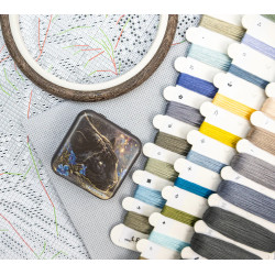 Cross stitch kit "Starry Dreams" 37 x 27cm SLETIL9984