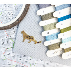 Cross stitch kit "Starry Dreams" 37 x 27cm SLETIL9984