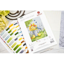 Cross Stitch Kit "Easter Harmony" 24 x 32 cm SBU5106