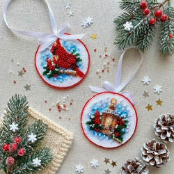 Decoration kit "Christmas Singing" 13.2х6.6 cm AABT-065