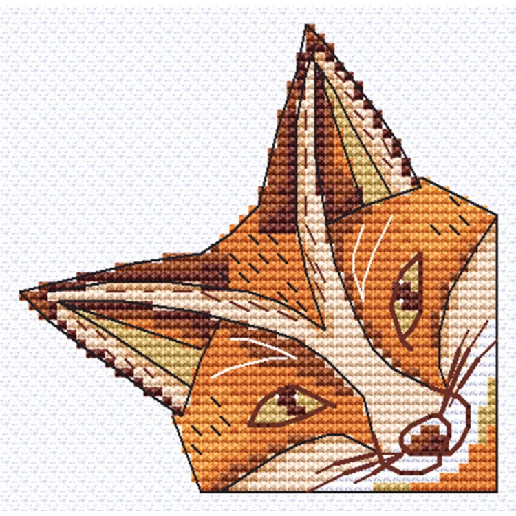 Cross stitch kit "Bookmark. Fox" SANZ-75