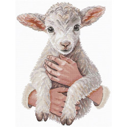 Cross stitch kit "Soul in arms" 18 х 23,5 cm SAND-49