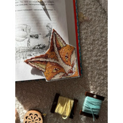 Cross stitch kit "Bookmark. Fox" SANZ-75