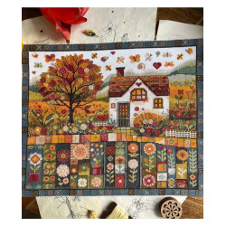 Cross stitch kit "Autumn patterns" 32 х 27 cm SANO-36