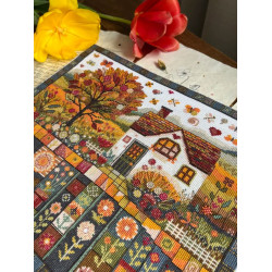 Cross stitch kit "Autumn patterns" 32 х 27 cm SANO-36