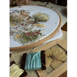 Cross stitch kit "Is it really summer?" 25,5 х 21,5 cm SANN-41