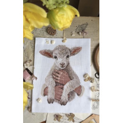 Cross stitch kit "Soul in arms" 18 х 23,5 cm SAND-49