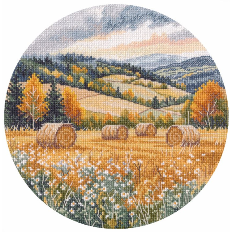 Набор для вышивания крестом "Эхо уходящего лета" 20×20 см S1722