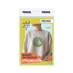 Cross stitch kit "Hypno Geese" 17 x 17 cm PNK-7554