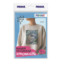 Cross stitch kit PANNA "David" 21 x 26 cm PNK-7549