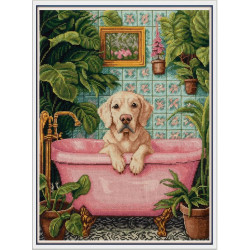 Cross stitch kit PANNA "Water treatments" 22 x 29.5 cm PJ-7545