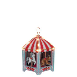 Cross stitch kit PANNA "Toy. Carousel" 16.5 x 19 x 16.5 cm PIG-7354