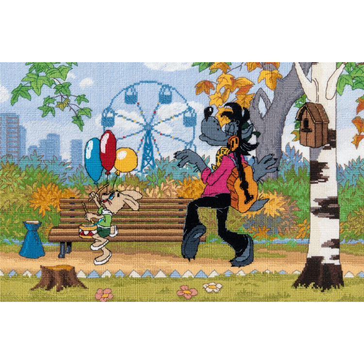 Набор для вышивания крестиком "Крепкие друзья" PCMF-D-7532