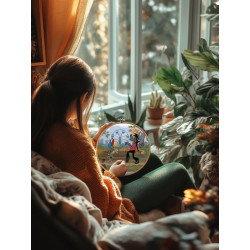 Набор для вышивания крестиком "Крепкие друзья" PCMF-D-7532