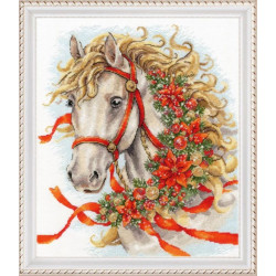Cross stitch kit "Winter talisman" 25 x 29 cm S/MT031