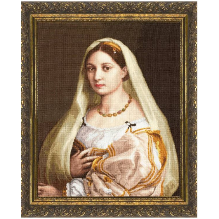 Cross stitch kit "Donna Velata" 37.5 x 46.5 cm S/MK121