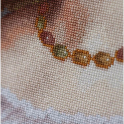 Cross stitch kit "Donna Velata" 37.5 x 46.5 cm S/MK121
