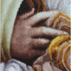 Cross stitch kit "Donna Velata" 37.5 x 46.5 cm S/MK121