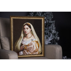 Cross stitch kit "Donna Velata" 37.5 x 46.5 cm S/MK121