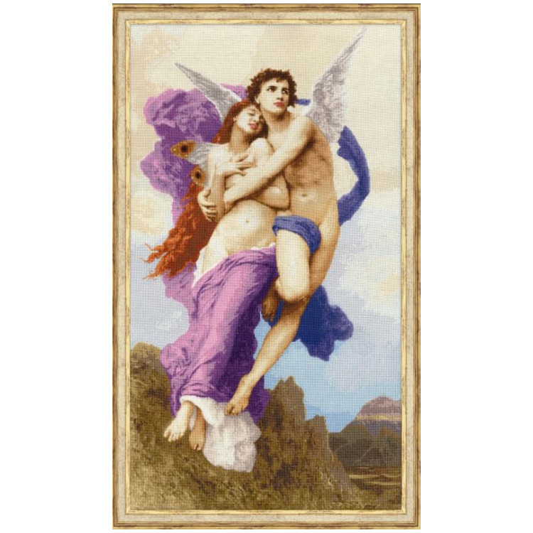 Cross stitch kit "The Abduction of Psyche" 42 x 76 cm S/MK119
