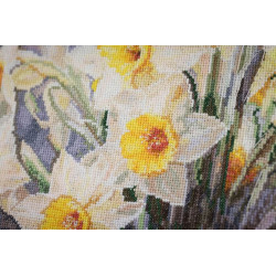 Набор для вышивания "Нежность нарциссов" 34,7 х 44,8 см S/LTS087