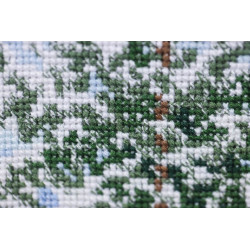 Набор для вышивания крестом "Серебро на ветвях" 31.7 x 31.7 cm S/VM048