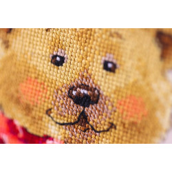 Набор для вышивания крестиком "Медведи клоуны" 24,3 x 29,3 см S/VK097