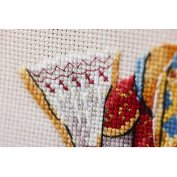 Набор для вышивания крестиком "Milady" 16 x 26,5 см S/VK096