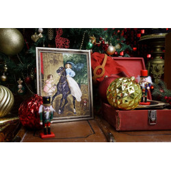 Набор для вышивания «Всадник» 24,5 х 32,5 см S/KR006