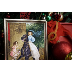 Набор для вышивания «Всадник» 24,5 х 32,5 см S/KR006