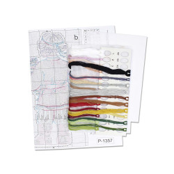 Набор для вышивания крестом "Праздничный самовар" 17*9 см SR-1357