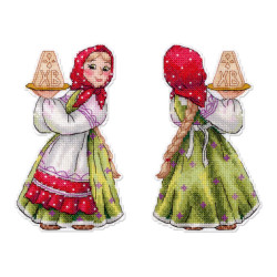 Cross stitch kit "Easter dessert" 16*10 cm SR-1356