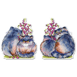 Cross stitch kit "Sweet couple" 11*9 cm SR-1352