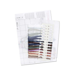 Набор для вышивания крестиком "Горлица и горлица" SR-1338