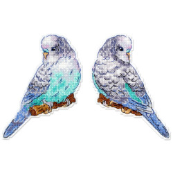 Cross stitch kit "Budgie" 11*9 cm SR-1335