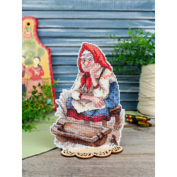 Cross stitch kit "Left with nothing" 19*13 cm SR-1332