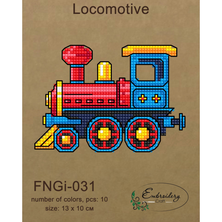 Lokomotive (Perlen) FBNGI-031