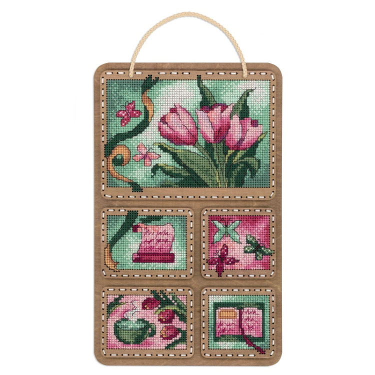 Вышивка крестом на деревянной основе SO-123