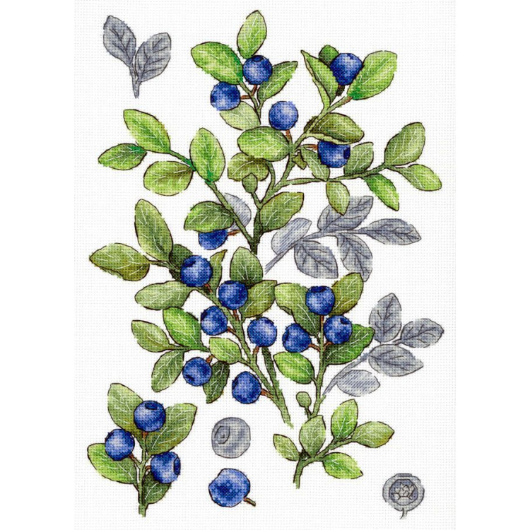Cross stitch kit "Bilberry" 28*20 cm SNV-931