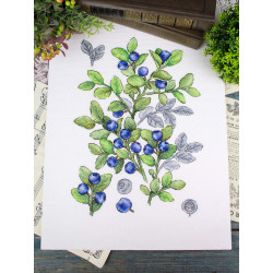 Cross stitch kit "Bilberry" 28*20 cm SNV-931