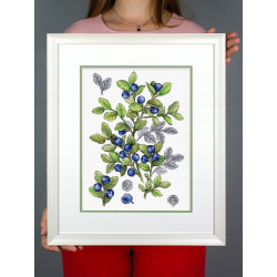 Cross stitch kit "Bilberry" 28*20 cm SNV-931