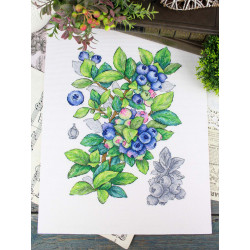 Cross stitch kit "Blueberry" 28*20 cm SNV-929